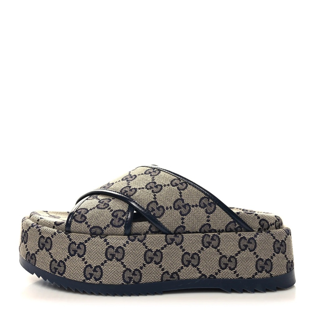 Gucci Platform Slides